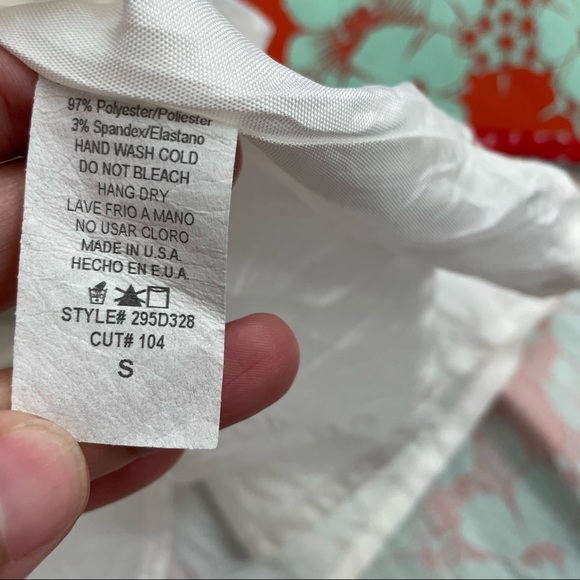 Beau bois fit and flare dress floral retro halter retro pinup style size small - Picture 6 of 8